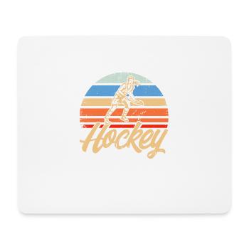 Hockey Field Hockey Gift - Mouse Pad (horizontal) - white - Front