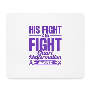 Chiari Malformation Awareness Chiari Malformatio - Mouse Pad (horizontal) - white - Front