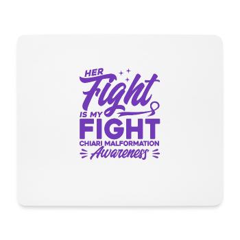 Chiari Malformation Survivor Chiari Malformati - Mouse Pad (horizontal) - white - Front