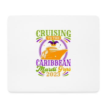 Croisière Caraïbes Mardi Gras 2023 Mardi Gr - Tapis de souris (format paysage) - blanc - Devant
