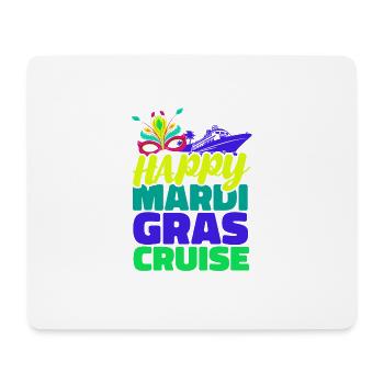 Bonne croisière Mardi Gras Mardi Gras Geschen - Tapis de souris (format paysage) - blanc - Devant