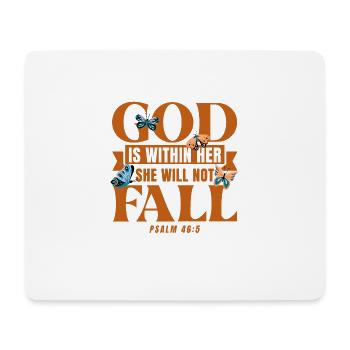 Bible Verse Inspirational Jesus God Gift - Mouse Pad (horizontal) - white - Front