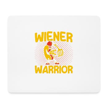 Sausages Warrior Hot Dog Gift - Mouse Pad (horizontal) - white - Front