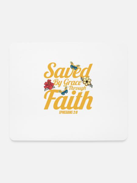 Inspirierend Jesus Gott Christlich Geschenk - Mousepad (Querformat) - Weiß