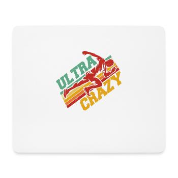 Ultramarathon Ultramarathonläufer Marathonläufer G - Mousepad (Querformat) - Weiß - Vorne