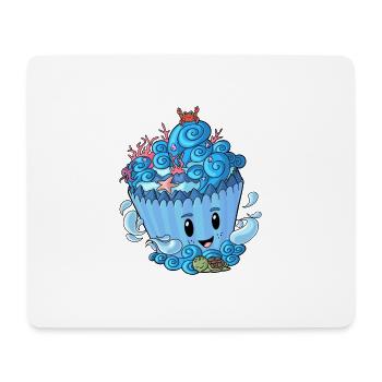 Sea Cupcake - Mousepad (Querformat) - Weiß - Vorne