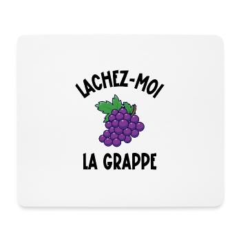 lâchez-moi la grappe - Tapis de souris (format paysage) - blanc - Devant