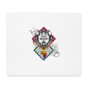 Hyena Chart Africa - Mouse Pad (horizontal) - white - Front