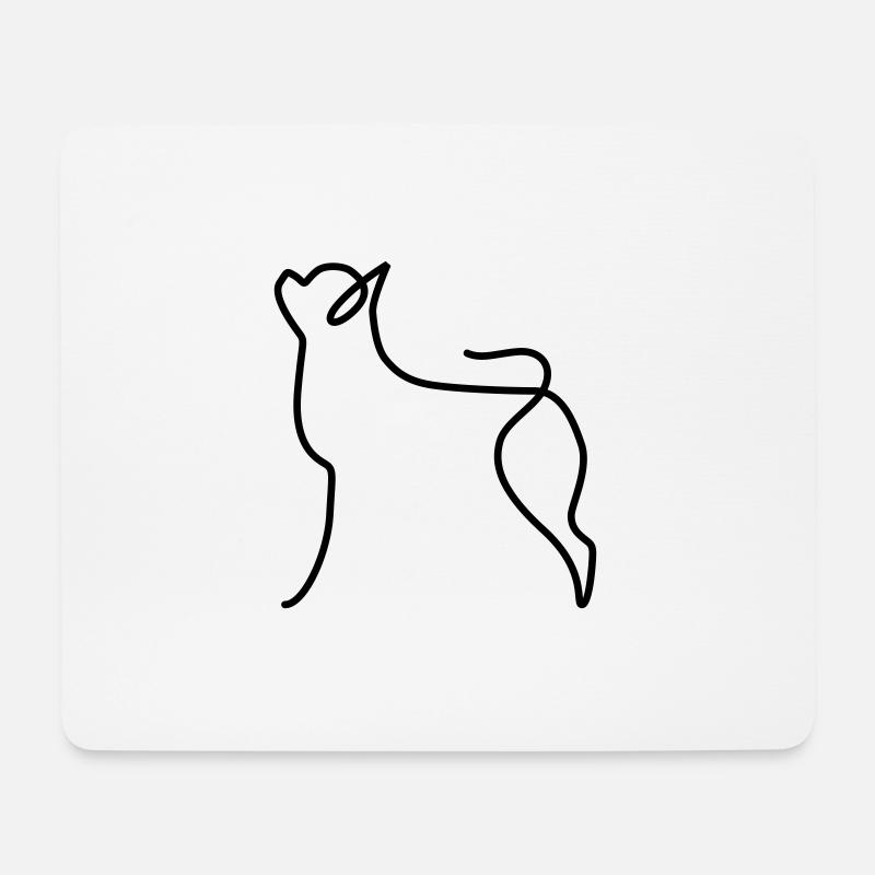 Chihuahua - Mousepad (Querformat) - Weiß