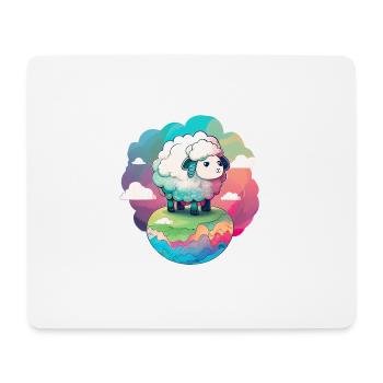 Un monde de douceur - Tapis de souris (format paysage) - blanc - Devant