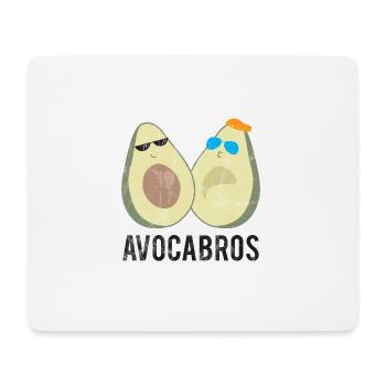 Fruit / Fruit: Avocado - Avocabros - BFF - Mouse Pad (horizontal) - white - Front