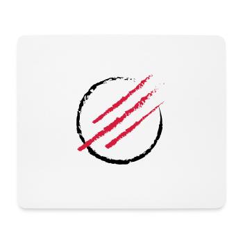 Scratch the Circle - Mousepad (Querformat) - Weiß - Vorne