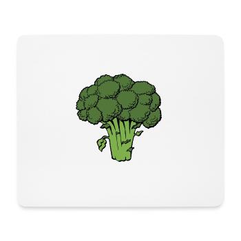 broccoli brokkoli veggie gemuese vegetables1 - Mousepad (Querformat) - Weiß - Vorne