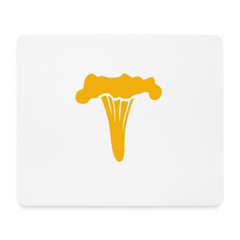 pilze mushrooms fungi veggie gemuese vegetables3 - Mousepad (Querformat) - Weiß - Vorne