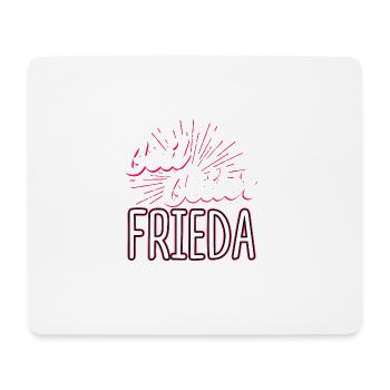 FRIEDA - Geil - Mousepad (Querformat) - Weiß - Vorne