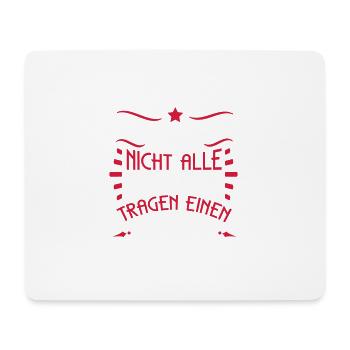 Hausmeister! Superheld ohne Umhang - SHIRTBUBBLE - Mousepad (Querformat) - Weiß - Vorne
