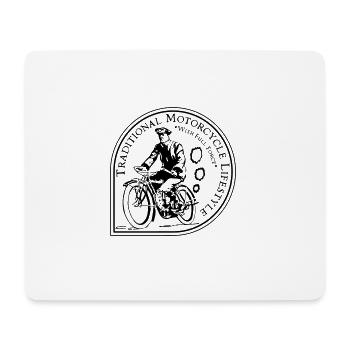 Traditional Motorcycle Lifestyle - Mousepad (Querformat) - Weiß - Vorne