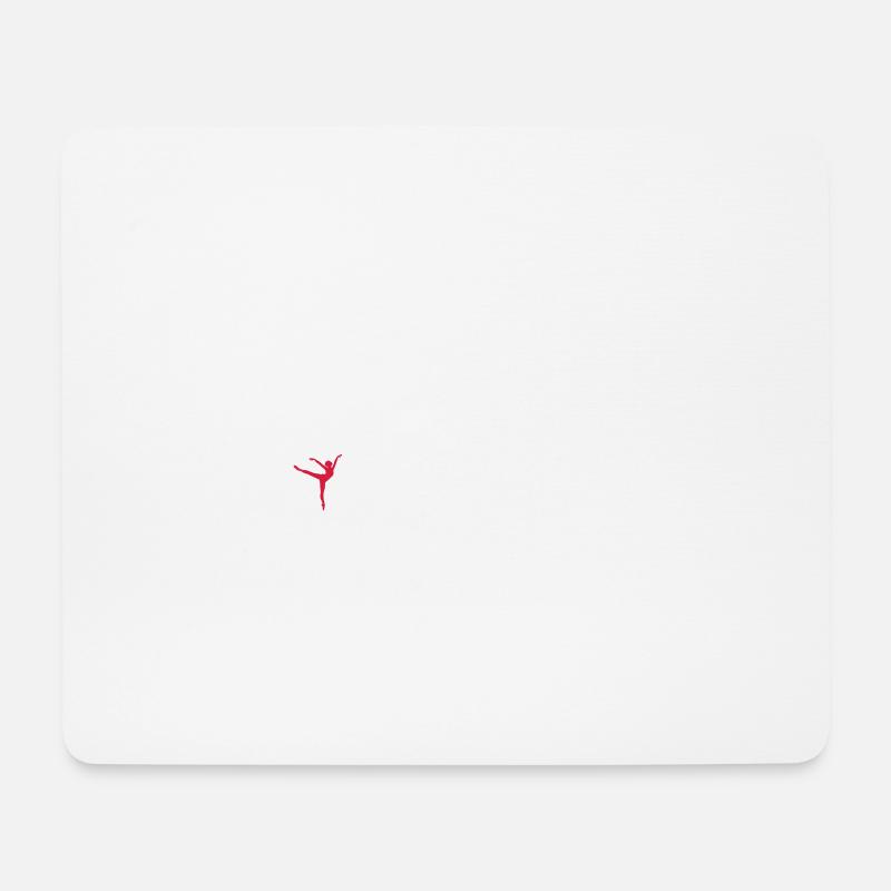 Eat Sleep Dance Repeat - Mousepad (Querformat) - Weiß