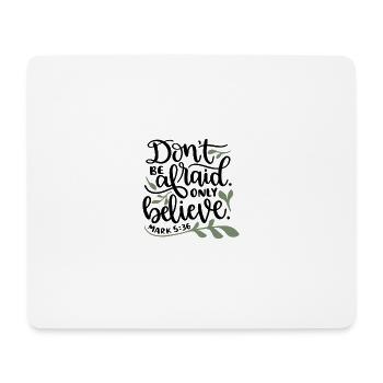 Bible Versets de la Bible Paroles chrétiennes Jésus Dieu - Tapis de souris (format paysage) - blanc - Devant