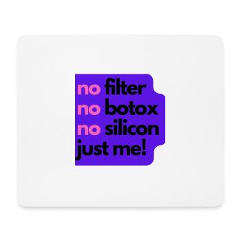 Just me! - Mousepad (Querformat) - Weiß - Vorne