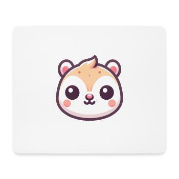 Niedlich Eichhörnchen Nüsse Tierliebhaber - Mousepad (Querformat) - Weiß - Vorne