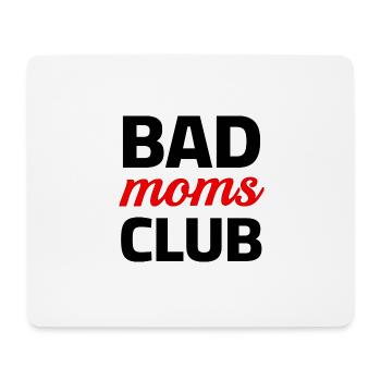 Club des mauvaises mamans - Tapis de souris (format paysage) - blanc - Devant