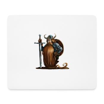 Günther, der Wülde - Mousepad (Querformat) - Weiß - Vorne