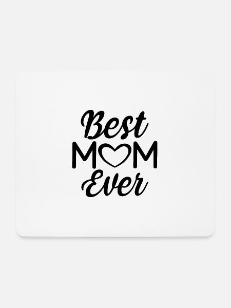 Best Mom - Mouse Pad (horizontal) - white