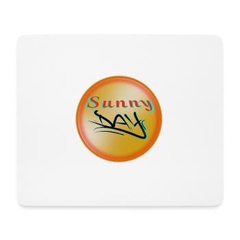 Sunny Day - Mouse Pad (horizontal) - white - Front
