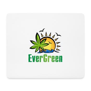 Marijuana Ever Green - Mouse Pad (horizontal) - white - Front
