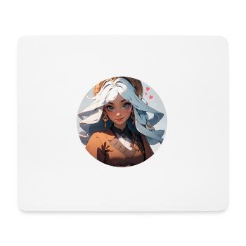 Princess 2 - Mousepad (Querformat) - Weiß - Vorne