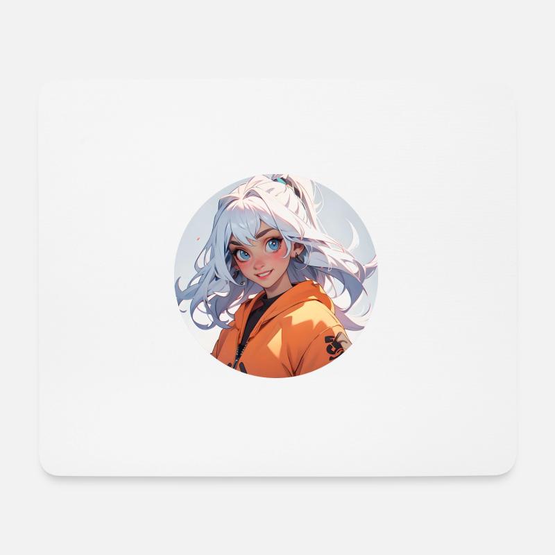 Princess 3 - Mousepad (Querformat) - Weiß