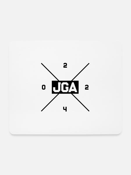 Jga 2024 Junggesellenabschied - Mousepad (Querformat) - Weiß