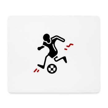 Soccer Player Soccer Player - Mouse Pad (horizontal) - white - Front