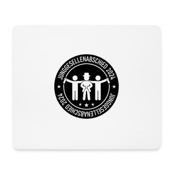 Junggesellenabschied 2024 - Mousepad (Querformat) - Weiß - Vorne