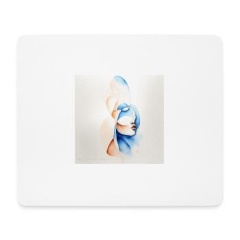 Art des femmes - Tapis de souris (format paysage) - blanc - Devant