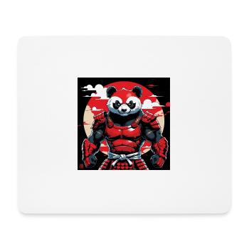 Red Panda Zen Spirit - Mouse Pad (horizontal) - white - Front