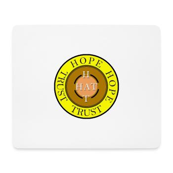 Hoffnung und Vertrauen Emblem - Mousepad (Querformat) - Weiß - Vorne