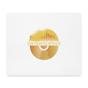 San Frantschüssco Tschüss Geschenk - Mousepad (Querformat) - Weiß - Vorne