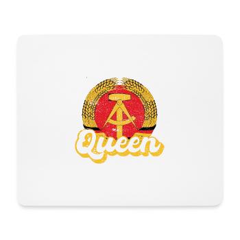 GDR Queen Nostalgia Gift - Mouse Pad (horizontal) - white - Front