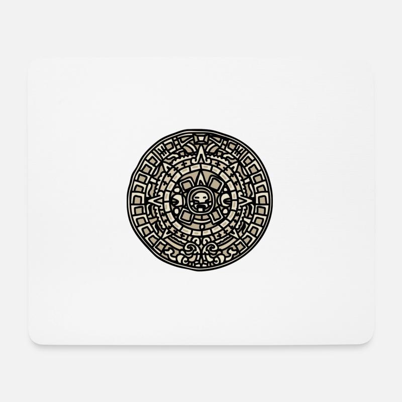 Maya - Mousepad (Querformat) - Weiß