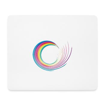 Rainbow soul gift idea - Mouse Pad (horizontal) - white - Front