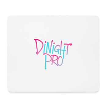 Dinight Pro Neon Gradient - Mousepad (Querformat) - Weiß - Vorne