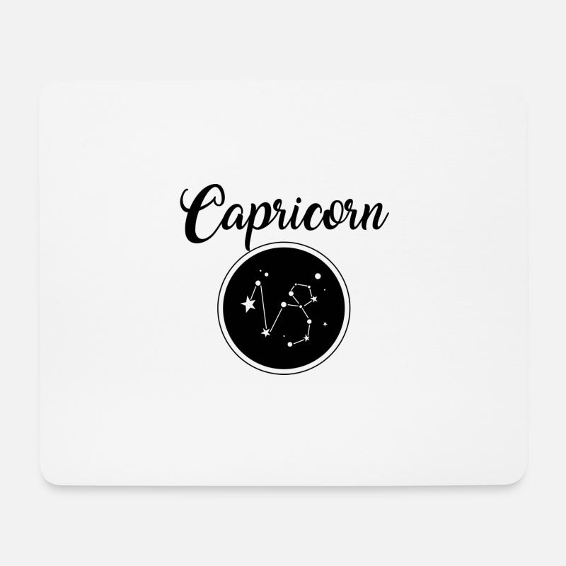 Capricorn Capricorn - Mouse Pad (horizontal) - white