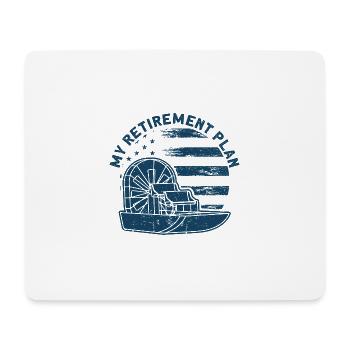 Sumpfboot Rennen Sumpfboot Sumpfboot Rennen Gesche - Mousepad (Querformat) - Weiß - Vorne