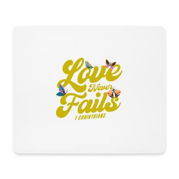 Christian Religious Bible Verse Gift - Mouse Pad (horizontal) - white - Front