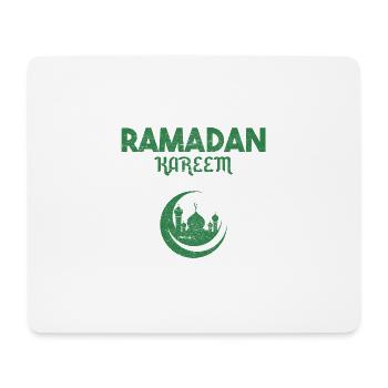 Ramadan Kareem Moschee Muslim Geschenkidee - Mousepad (Querformat) - Weiß - Vorne