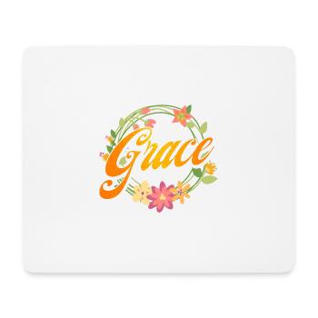 Inspirational Christian Religious Gift - Mouse Pad (horizontal) - white - Front