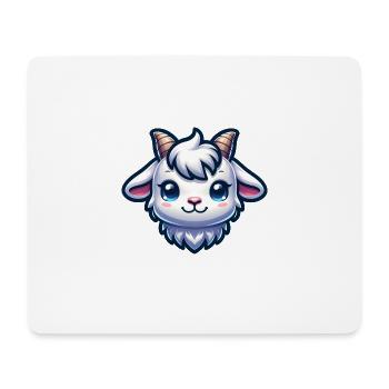 Süße Ziege Tierliebhaber Bauernhof Lammbauern - Mousepad (Querformat) - Weiß - Vorne