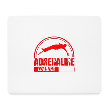 Bungee Springen Bungy Jumping Bungee Springer - Mouse Pad (horizontal) - white - Front